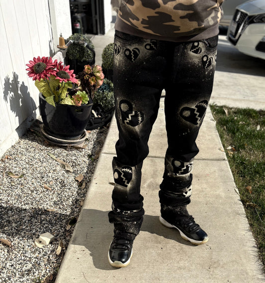 Brokenhearted Stacked jeans