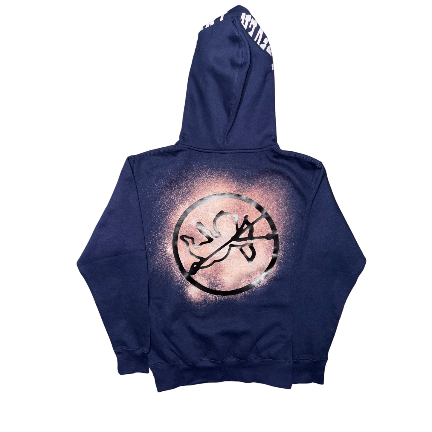 Trappin heart Bleched hoodie