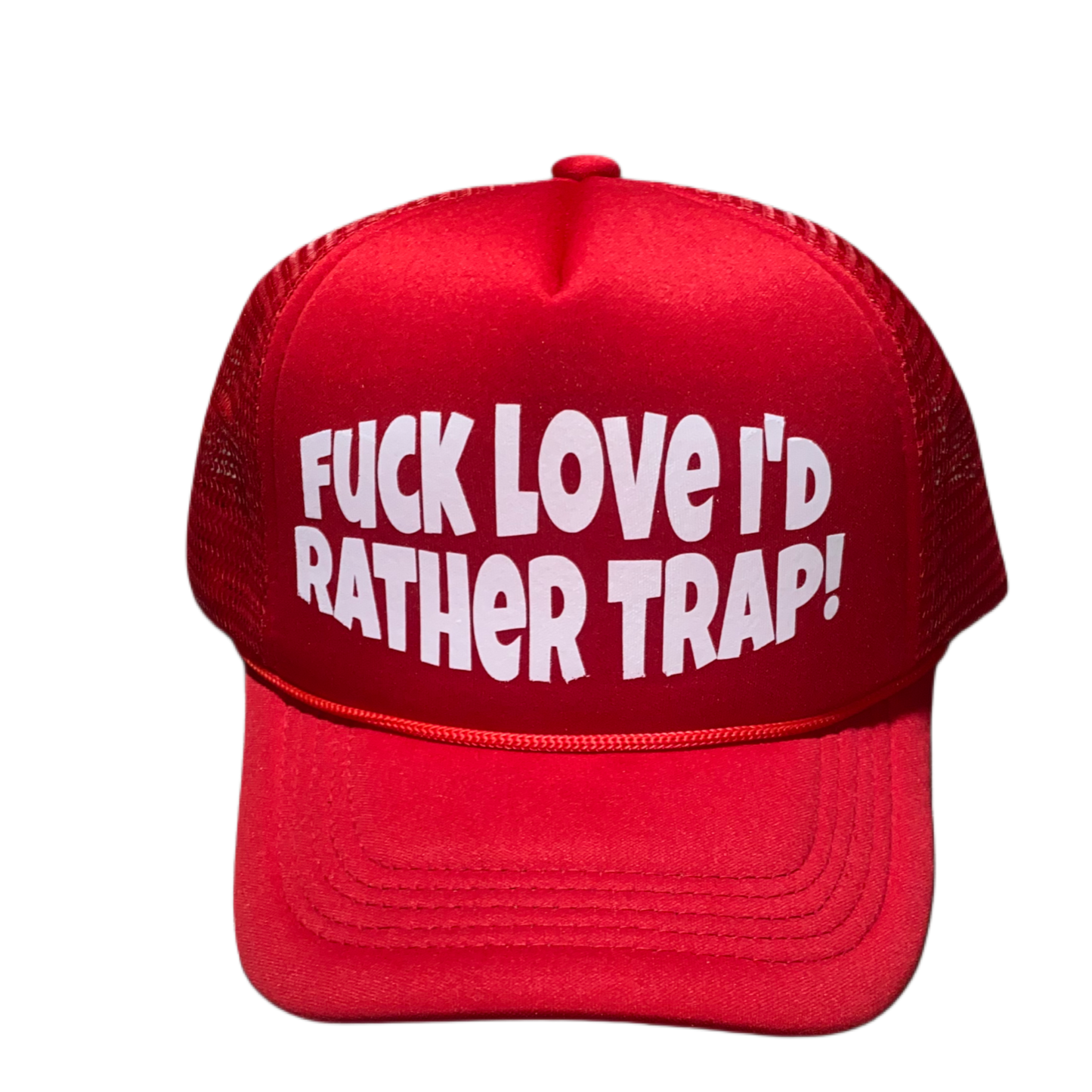 Warped logo Trucker